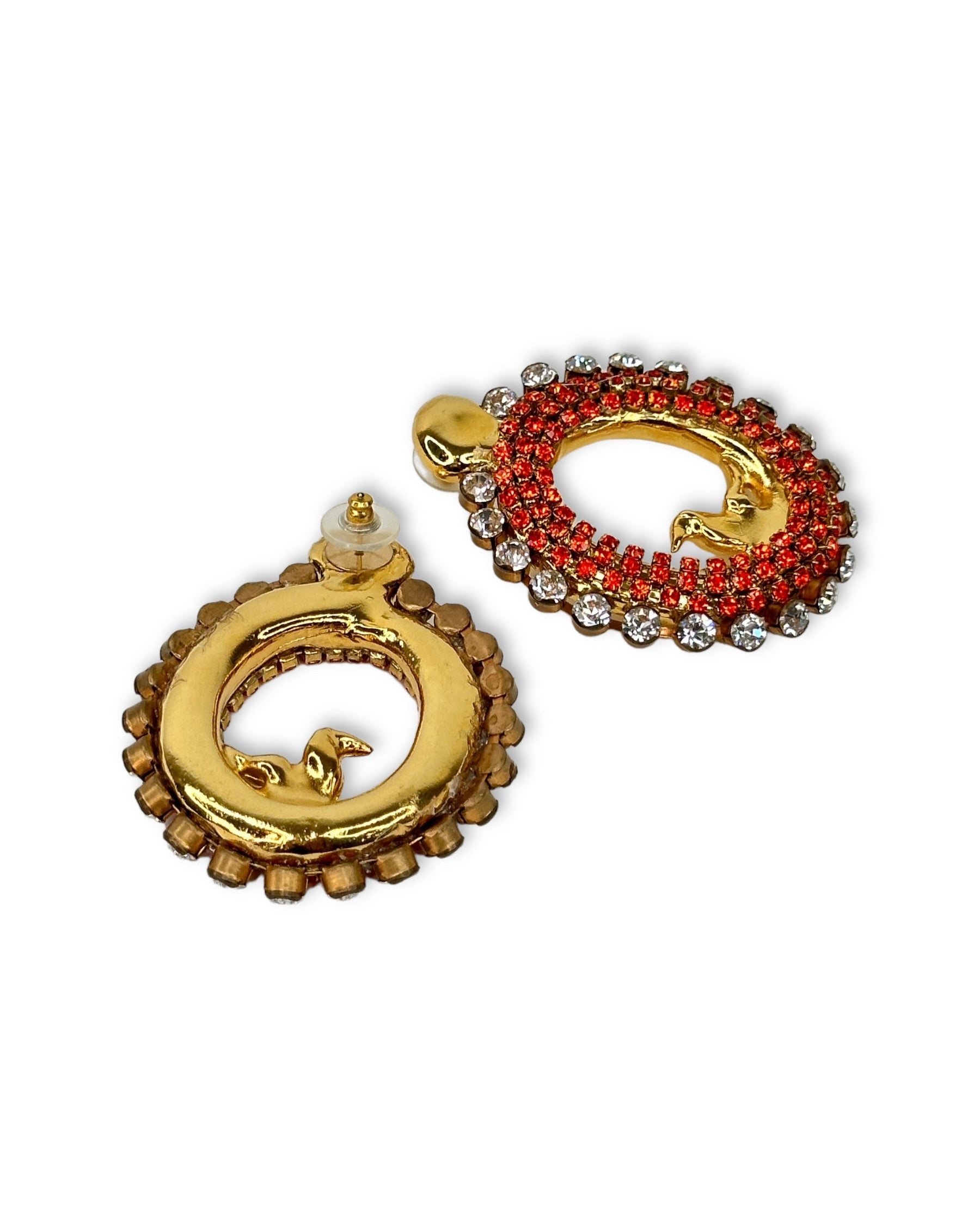 Swan Earrings