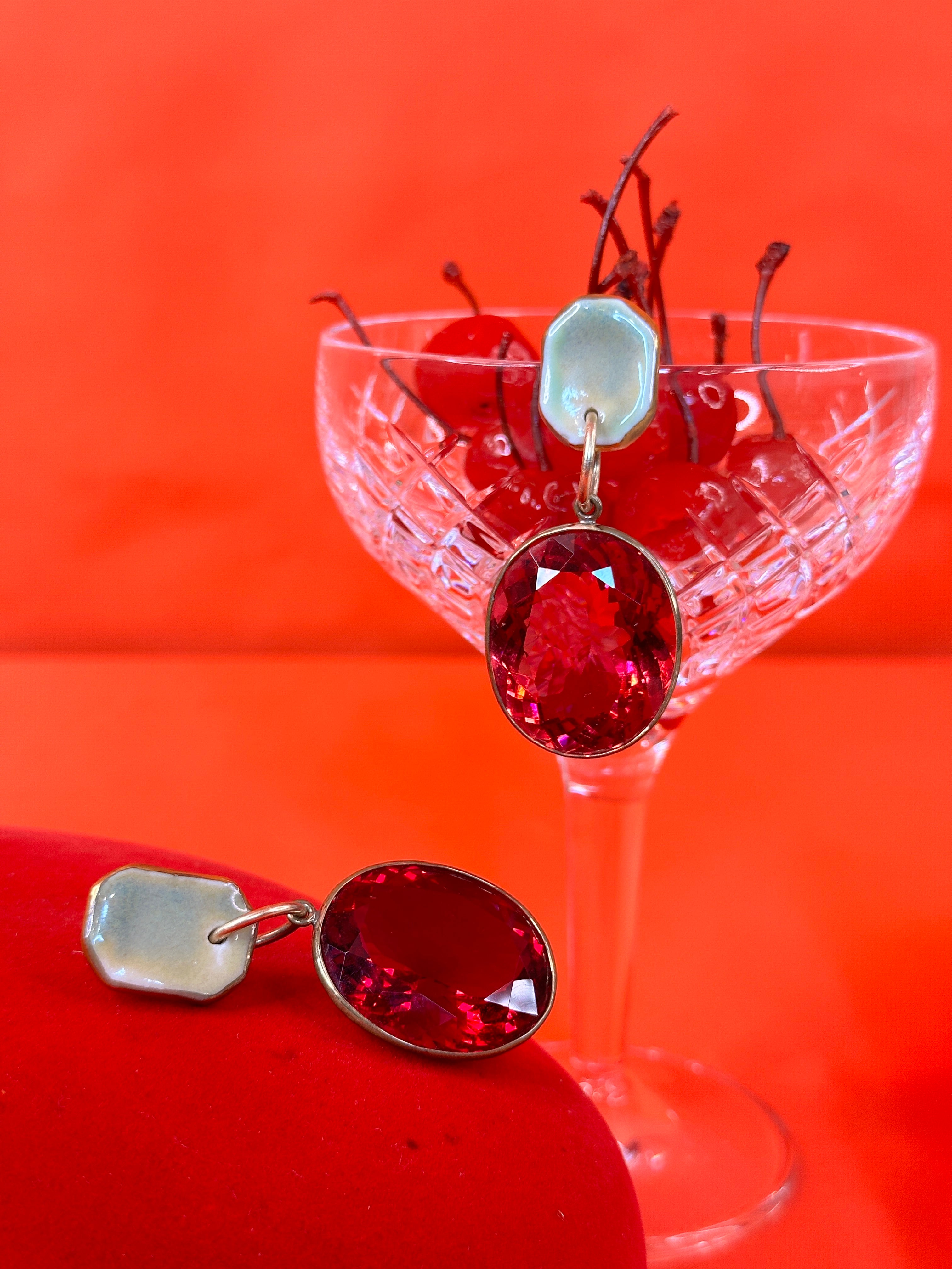 Large Surreal Earrings