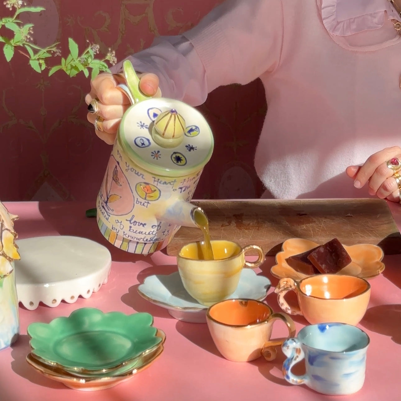 Philosophy Tea Pot