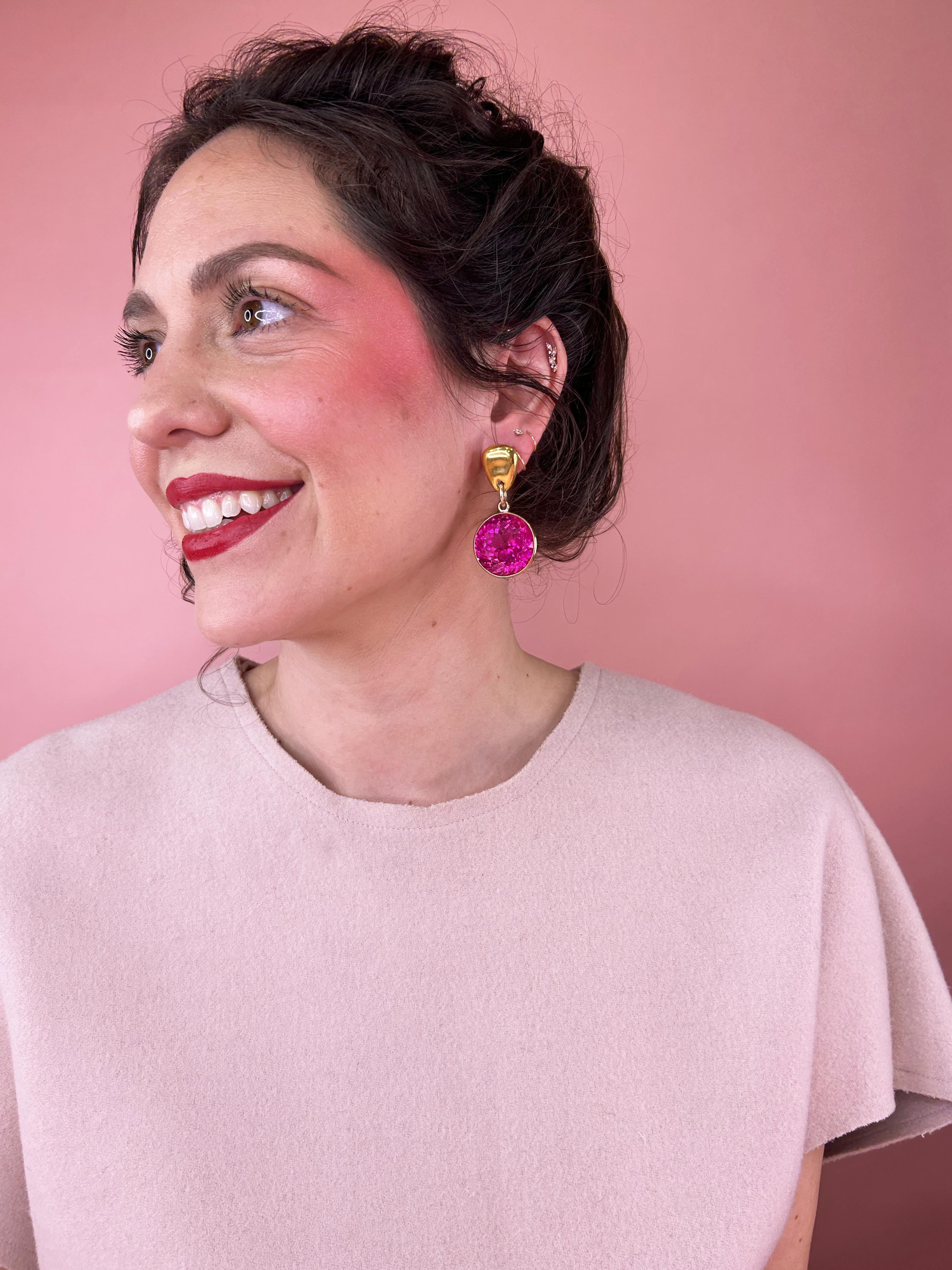 Large Surreal Earrings