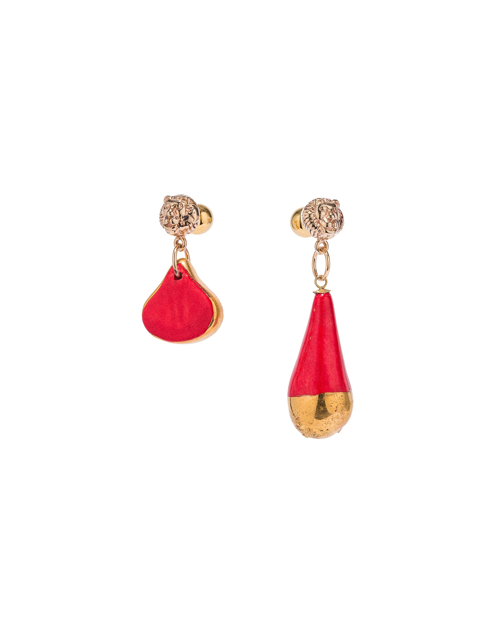 Lion Tear Earrings