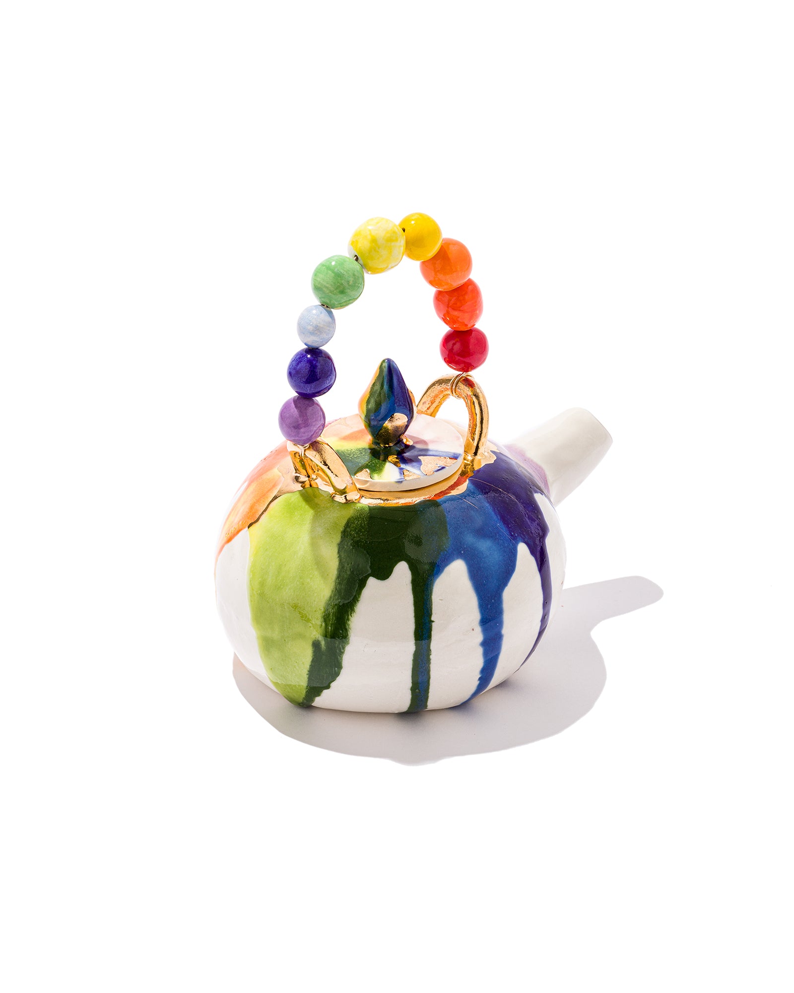Melting Rainbow Teapot