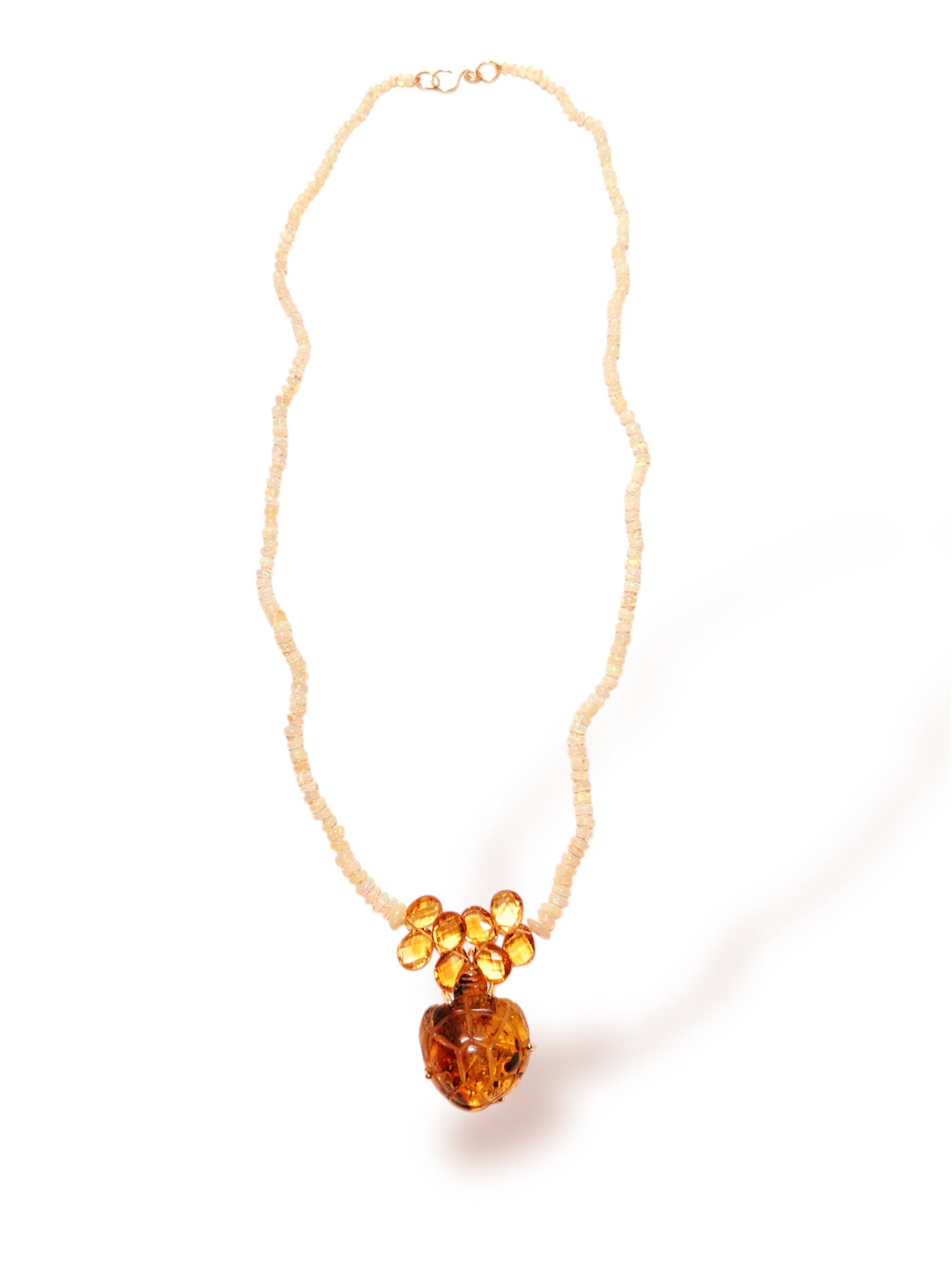 Amber Turtle Necklace
