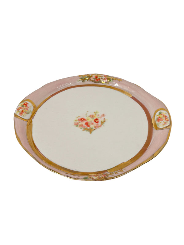 Royal Bouquet Dinner Plate - Pink