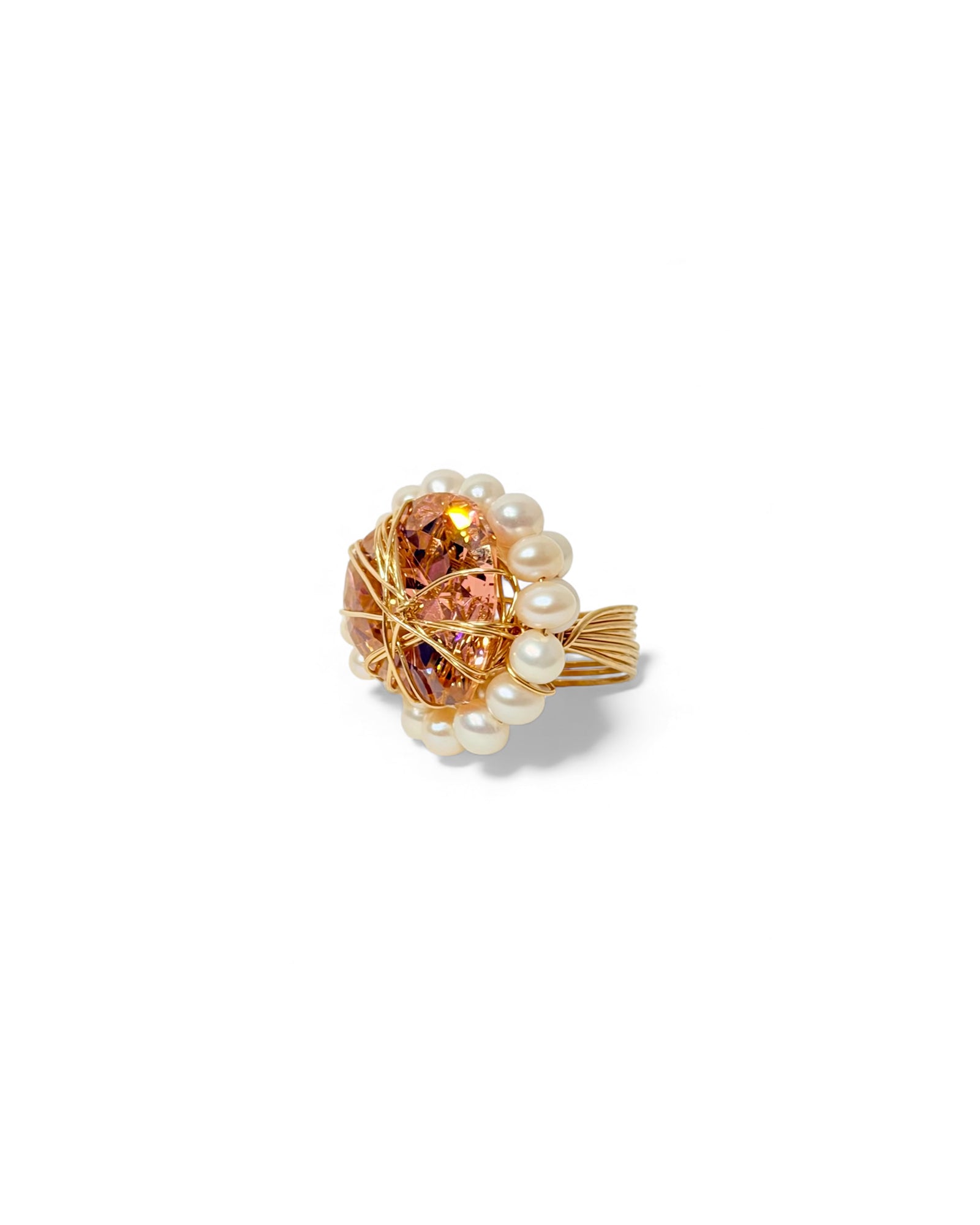 Fancy You Pearl Ring