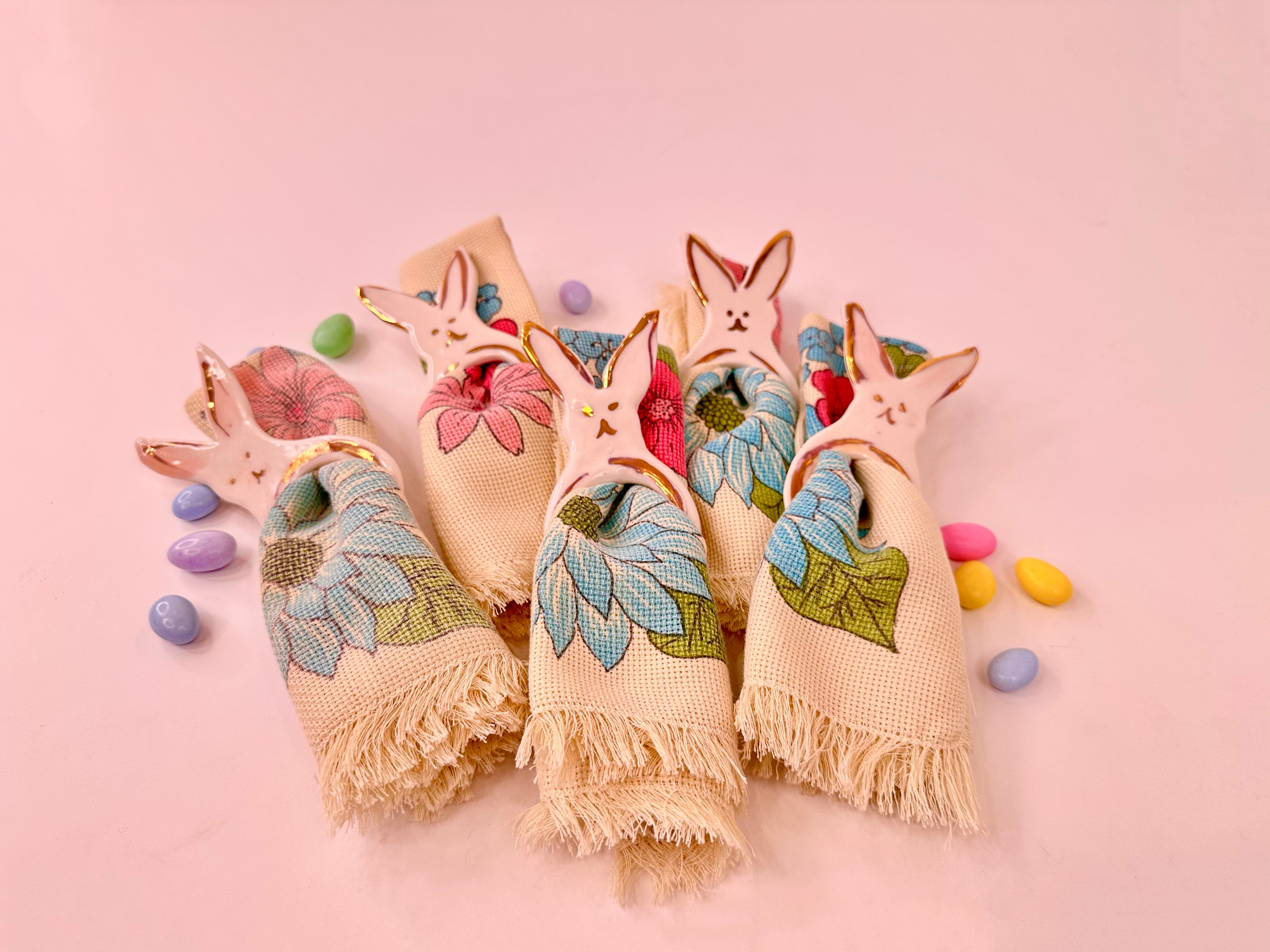 Lost Bunnies Napkin Ring