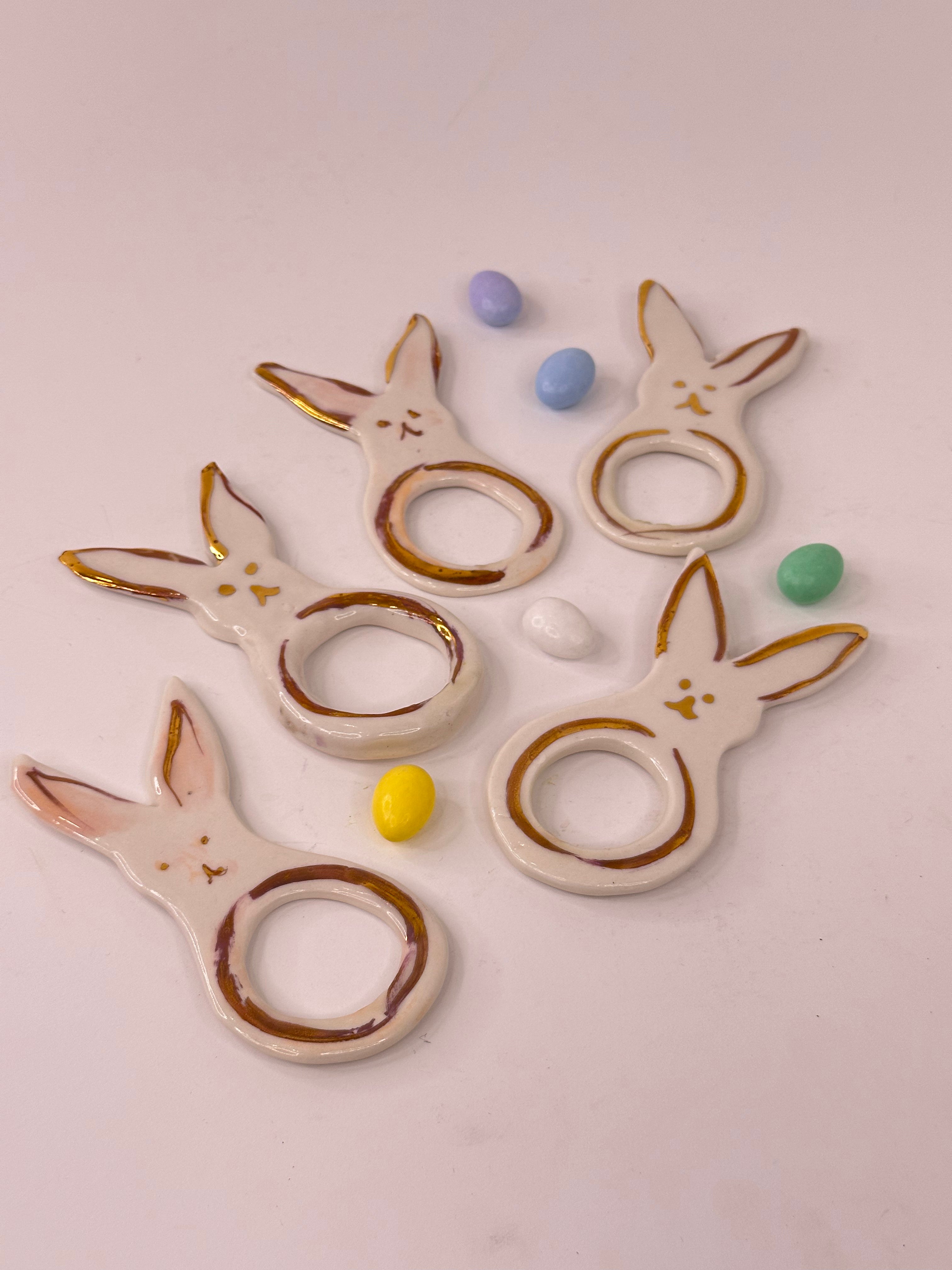 Lost Bunnies Napkin Ring