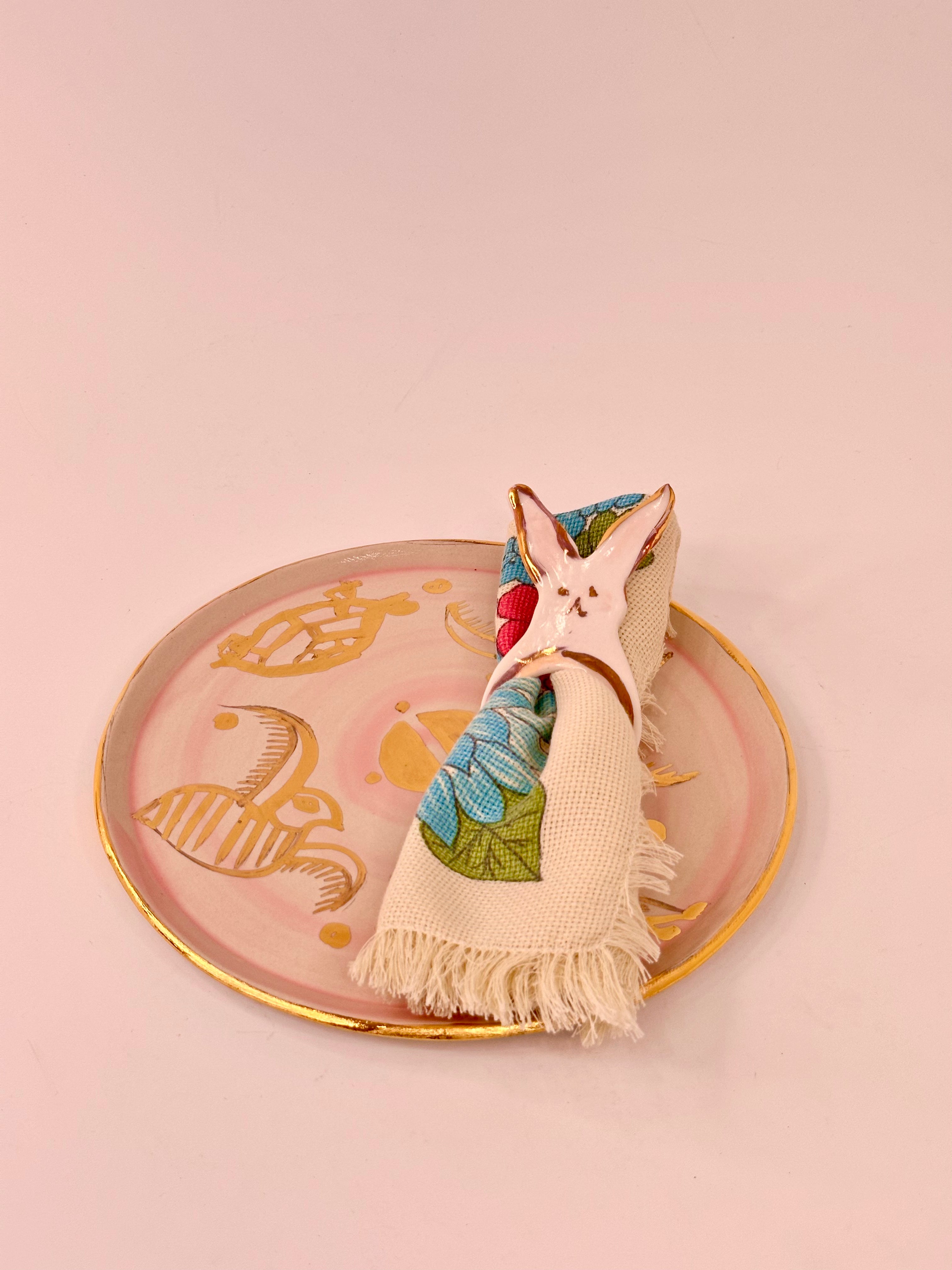 Lost Bunnies Napkin Ring