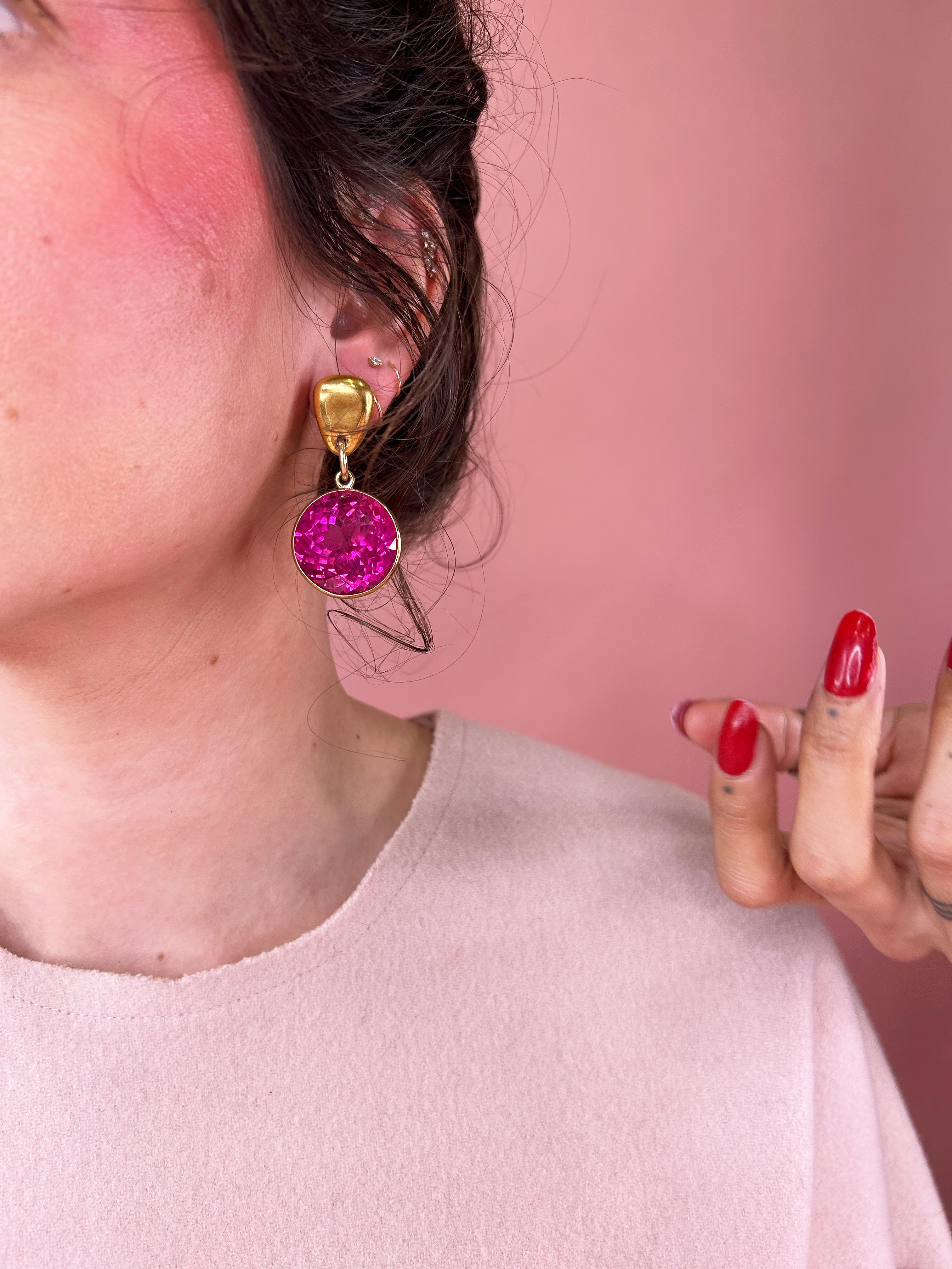 Large Surreal Earrings