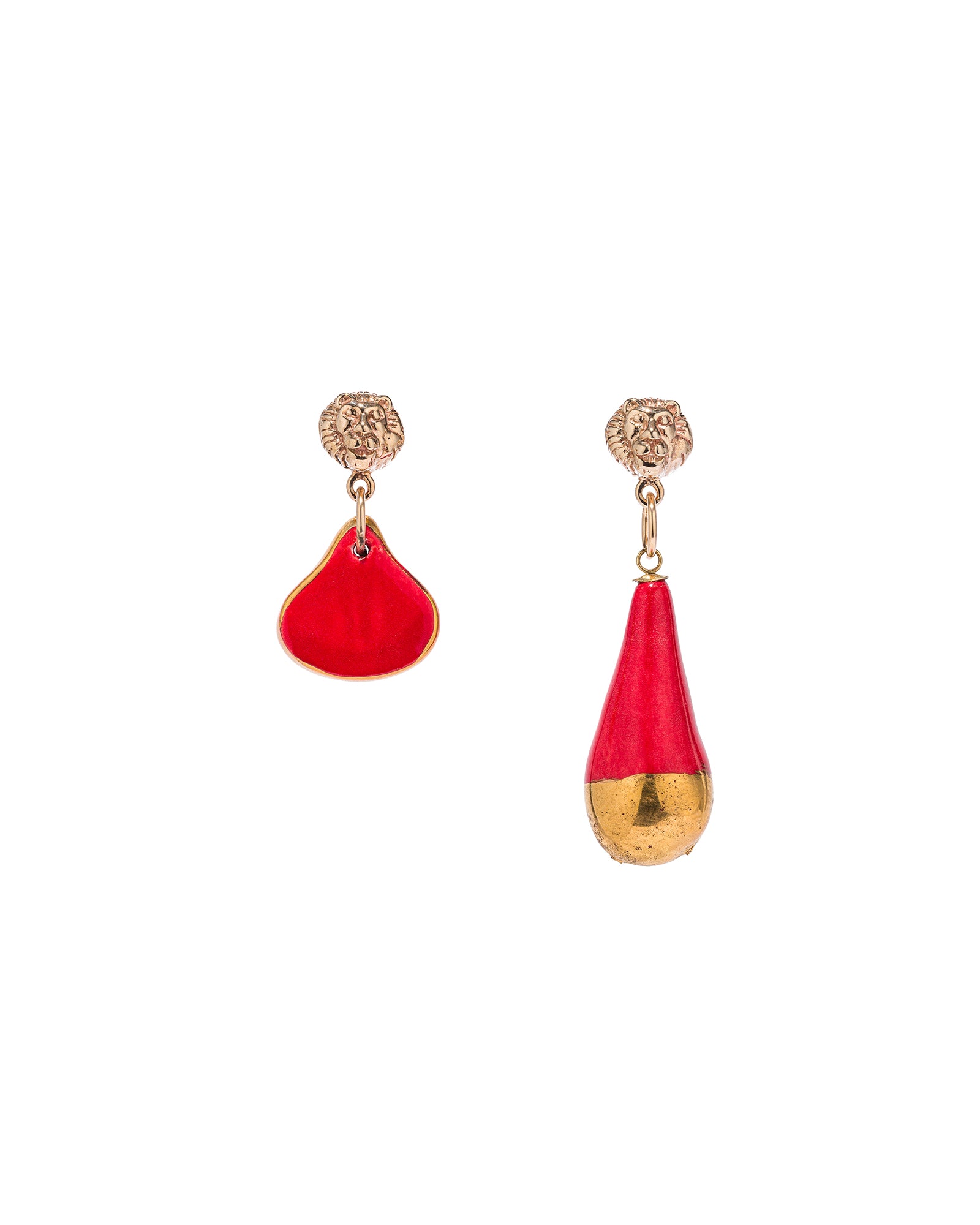 Lion Tear Earrings