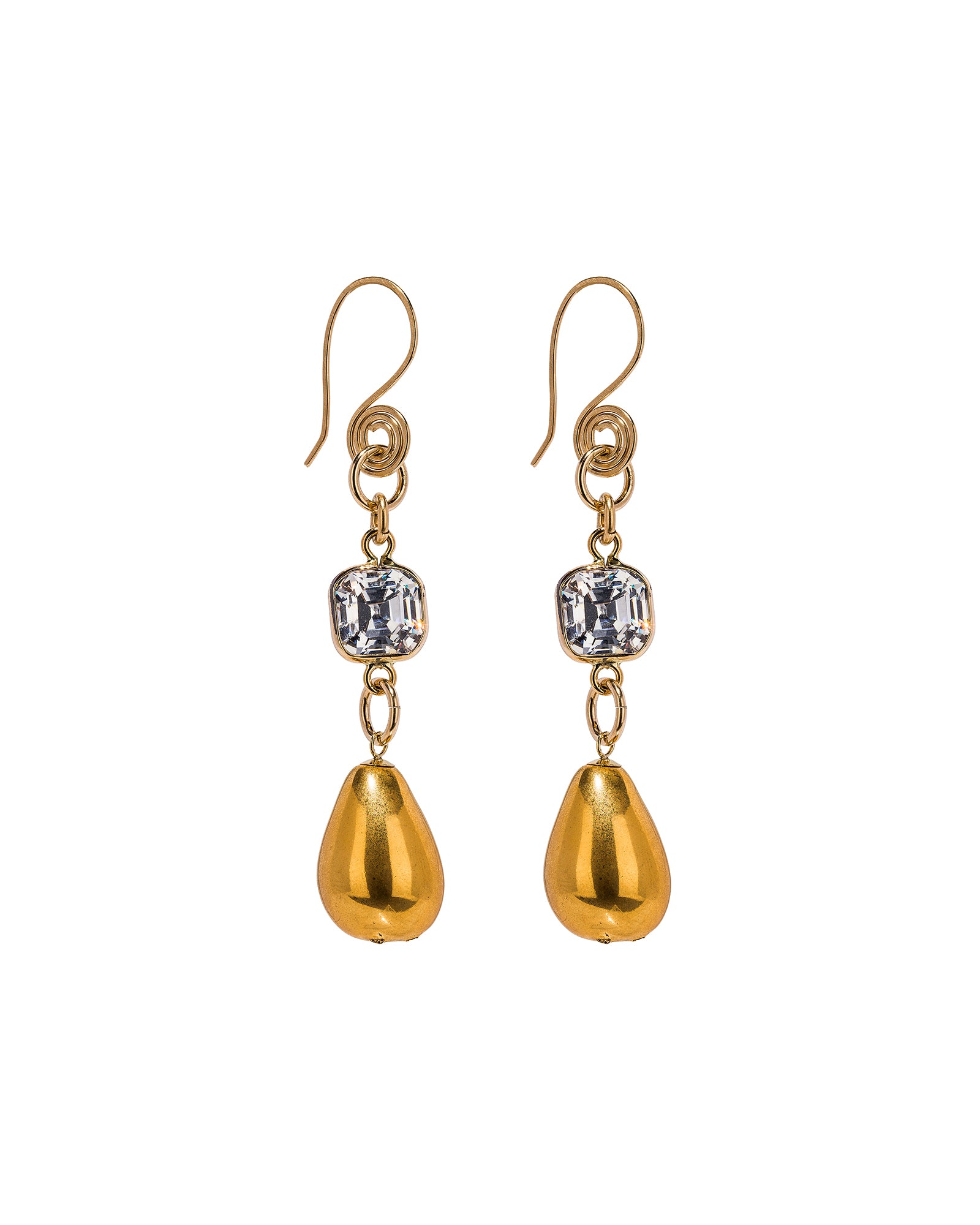 Tamago Asscher Earring